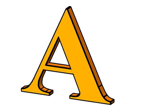 Times New Roman 3D Lettering