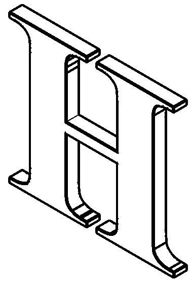 H - Times New Roman 3D