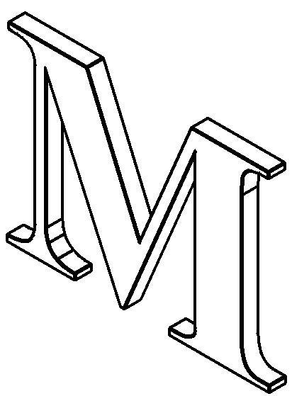 M - Times New Roman 3D