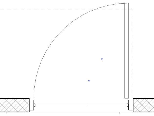 Single Flush Door W/ Jamb & Head