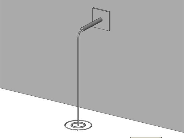 Wall based Editable Water spout