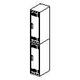 Locker - Double Unit - Medium