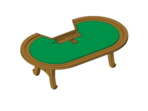 Baccarat Table