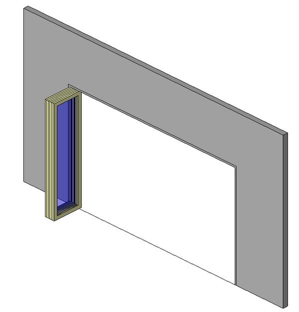 Side Stack Operable Wall- Glass Panel