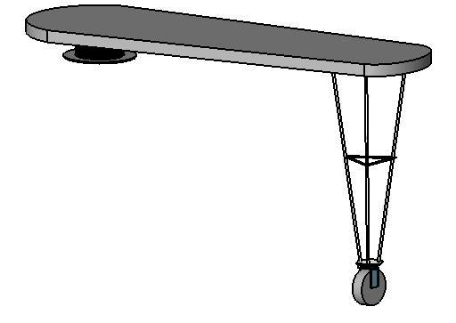 rotating granite bar!