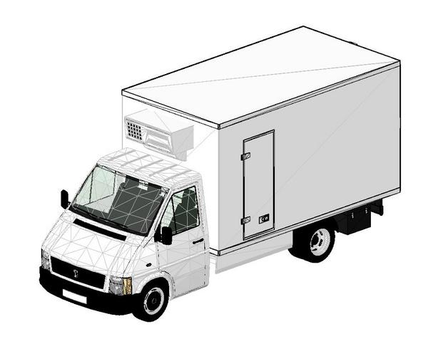 VW RefrigeratorTruck