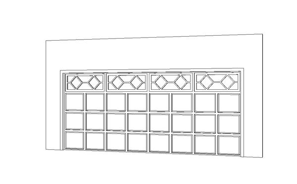 16' Overhead Garage Door - Waterton 2 Design
