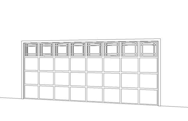 16' Overhead Garage Door - Prairie Design