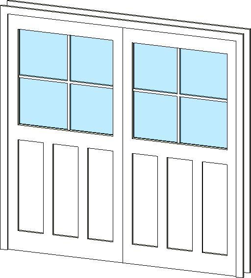 Garage Door - Carriage - Single