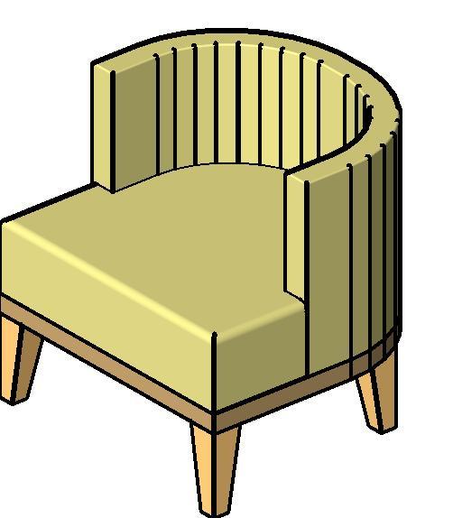 Chair-Charlotte Lounge Chair