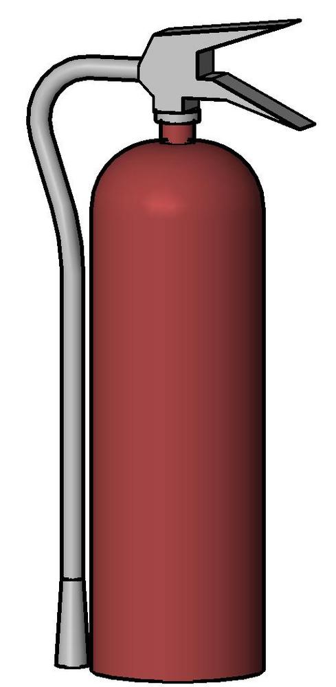 Bracket Mounted Fire Extinquisher