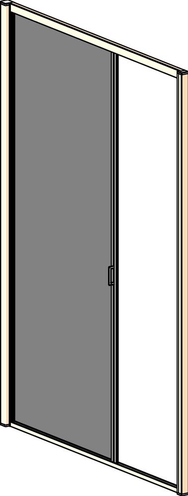 Screen for doors, smooth Cassette style
