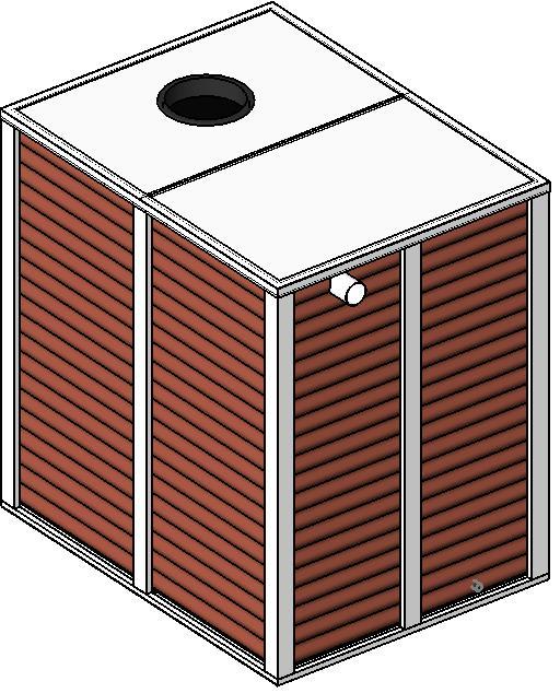 Tank UniqueModular 2Bay 2700Litre