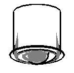 Recessed Can - 6 inch with trims