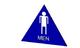 Restroom Sign - Men