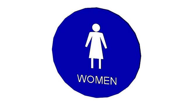 Restroom Sign - Women