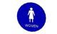 Restroom Sign - Women
