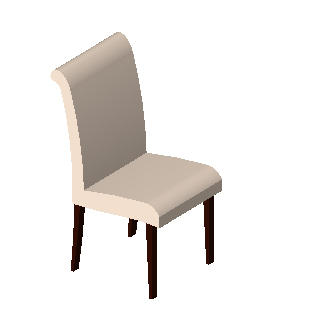 Upholstered Dining Chair [non-parametric]
