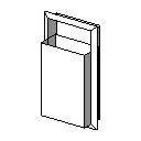 Trash Disposal in wall