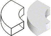 Rectangle Duct Horizontal Elbow