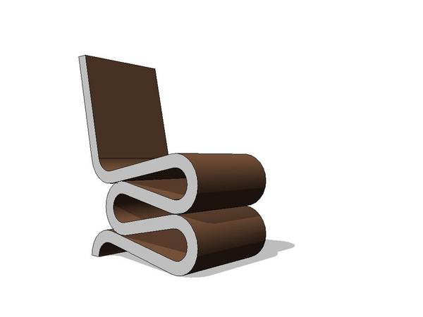 Frank Gehry wiggle chair