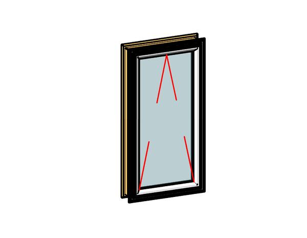 40mm Casement window