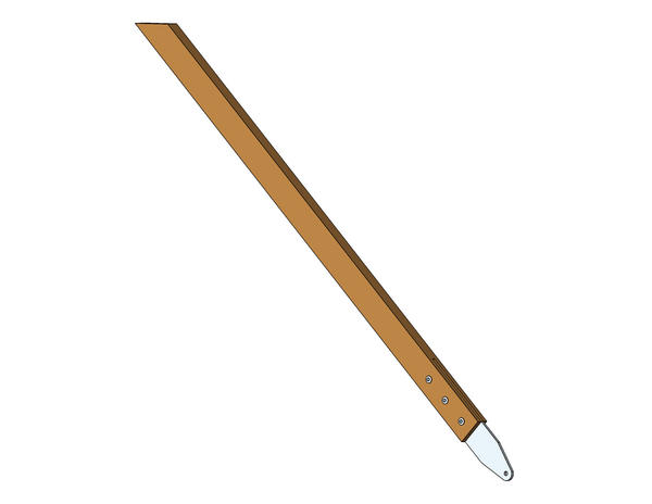 Timber Strut - Steel Plated - Adjustable