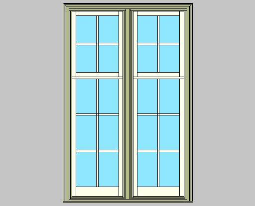Kolbe Ultra Series Traditional Double Hung Cottage 2-Wide Units