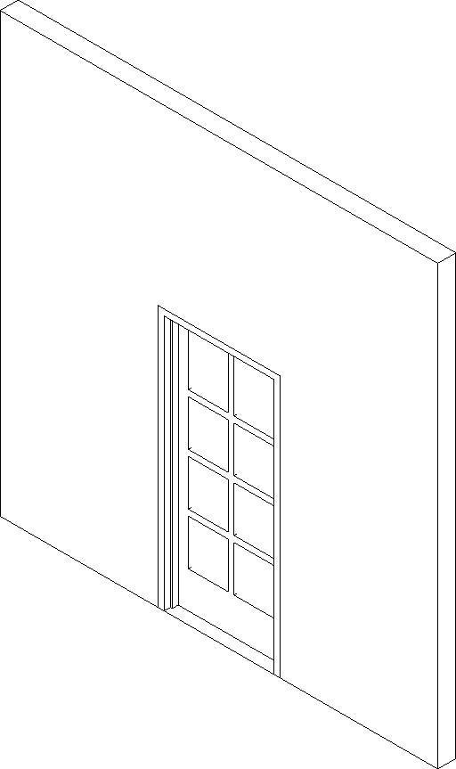 Single Door Full Glass