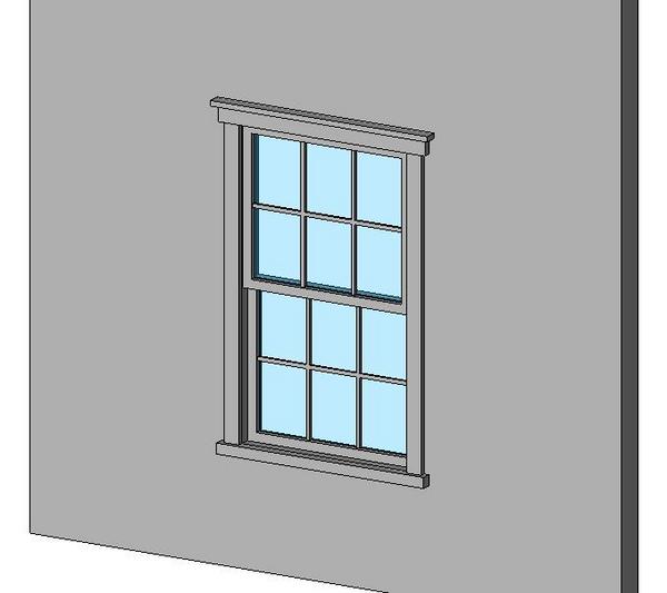 Double Hung - Grid - 5 Piece Trim