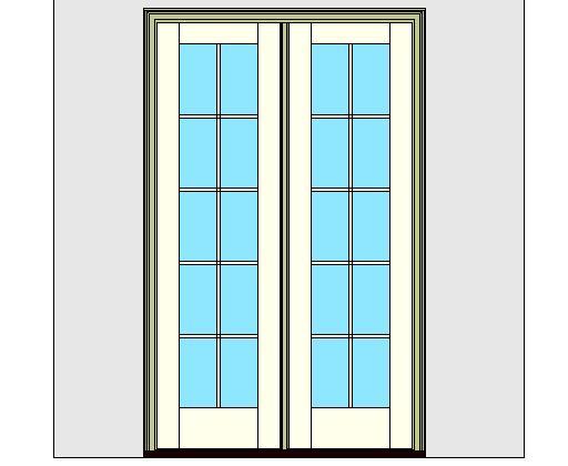 Kolbe Ultra Series Inswing Entrance Door 2-Wide Standard Sill Units