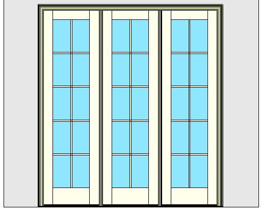 Kolbe Ultra Series Inswing Entrance Door 3-Wide Handicap Sill Units