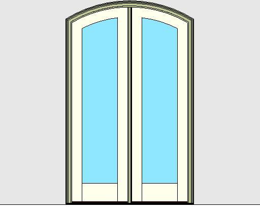 Kolbe Ultra Series Segment Head Inswing Door 2-Wide Handicap Sill Units