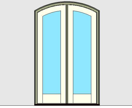 Kolbe Ultra Series Segment Head Inswing Door 2-Wide Standard Sill Units