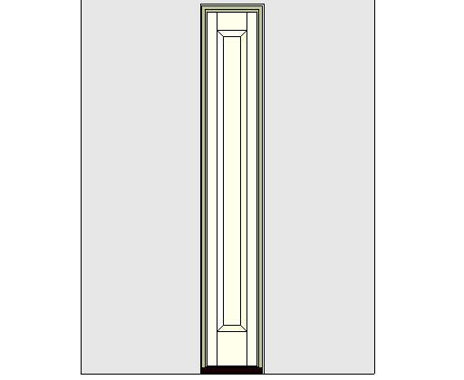 Kolbe Ultra Series Inswing Entrance Sidelite 1-Panel Sash Standard Sill Units