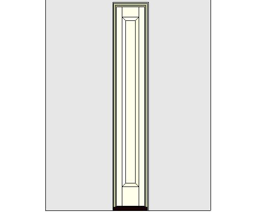 Kolbe Ultra Series Inswing Entrance Sidelite 1-Panel Sash Standard Sill Units