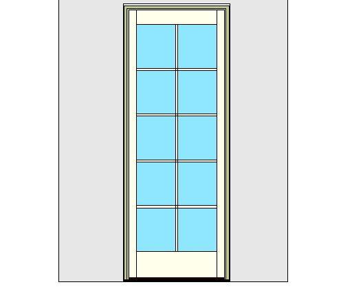 Kolbe Ultra Series Inswing Entrance Sidelite 1-Wide Handicap Sill Units