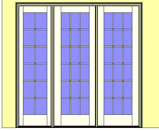 Kolbe Ultra Series Outswing Door 2-Wide Left Sidelite Standard Sill Units
