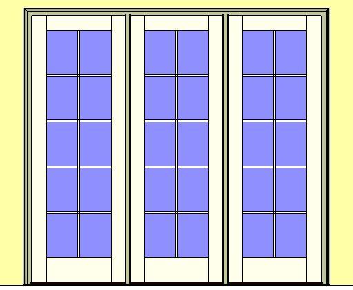 Kolbe Ultra Series Outswing Entrance Door 3-Wide Handicap Sill Units