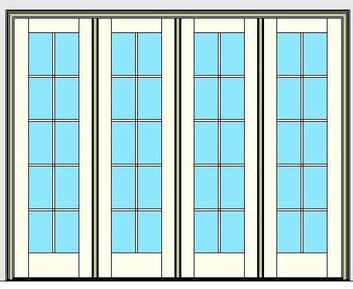 Kolbe Ultra Series Outswing Entrance Door 4-Wide Handicap Sill Units
