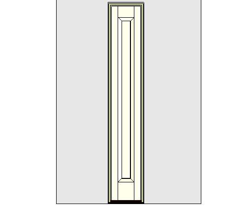 Kolbe Ultra Series Outswing Entrance Sidelite 1-Panel Sash Standard Sill Units