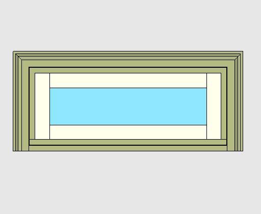 Kolbe Ultra Series Outswing Rectangular Transom Units