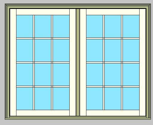 Kolbe Ultra Series Push-out Awning Picture 2-Wide Units