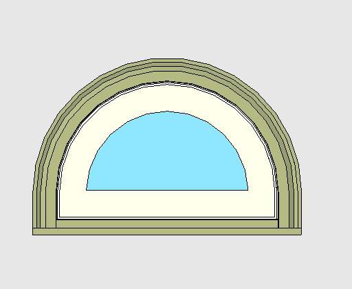 Kolbe Ultra Series Casement Half-Circle Sash Set Units