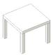 IKEA Lack Table Square