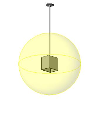 Cube pendant light parametric