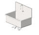 Scrub Sink - 1 or 2 Stations