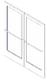 Storefront Entry Doors- Double