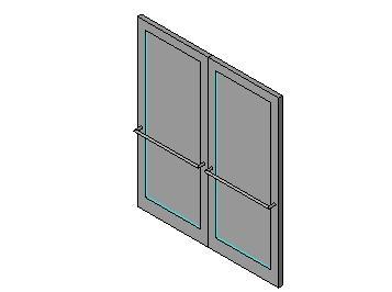 curtain wall dbl glass al existing
