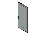curtain wall single glass al